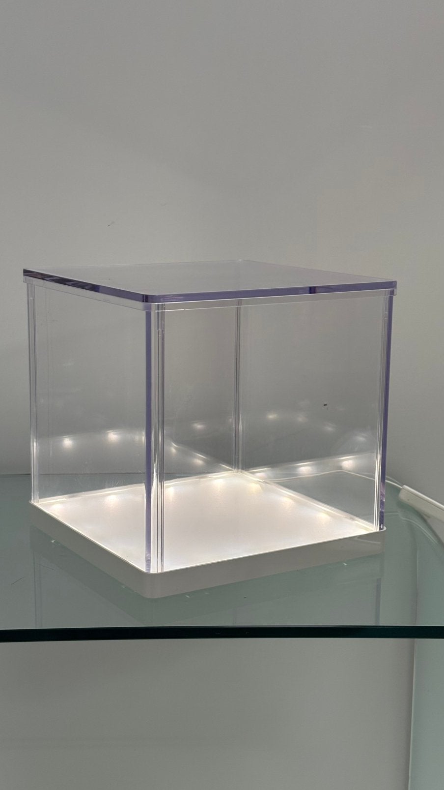 IKEA Synas led vitrine kubus display kastje Henrik Preutz, Ophalen, Met klep(pen), -, Ikea