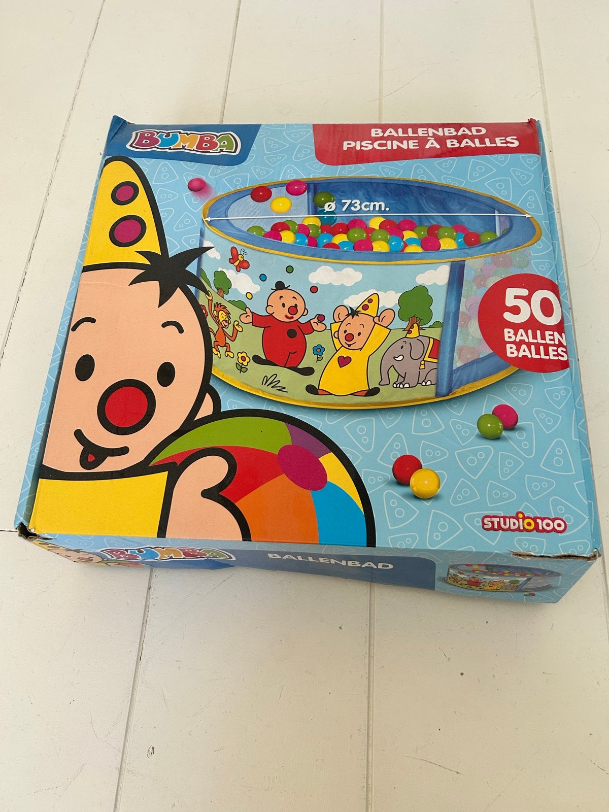 Bumba Ballenbad - Inclusief 45 ballen, Kinderen en Baby's, Speelgoed | Babyspeelgoed, Ophalen of Verzenden, Gebruikt, Overige typen
