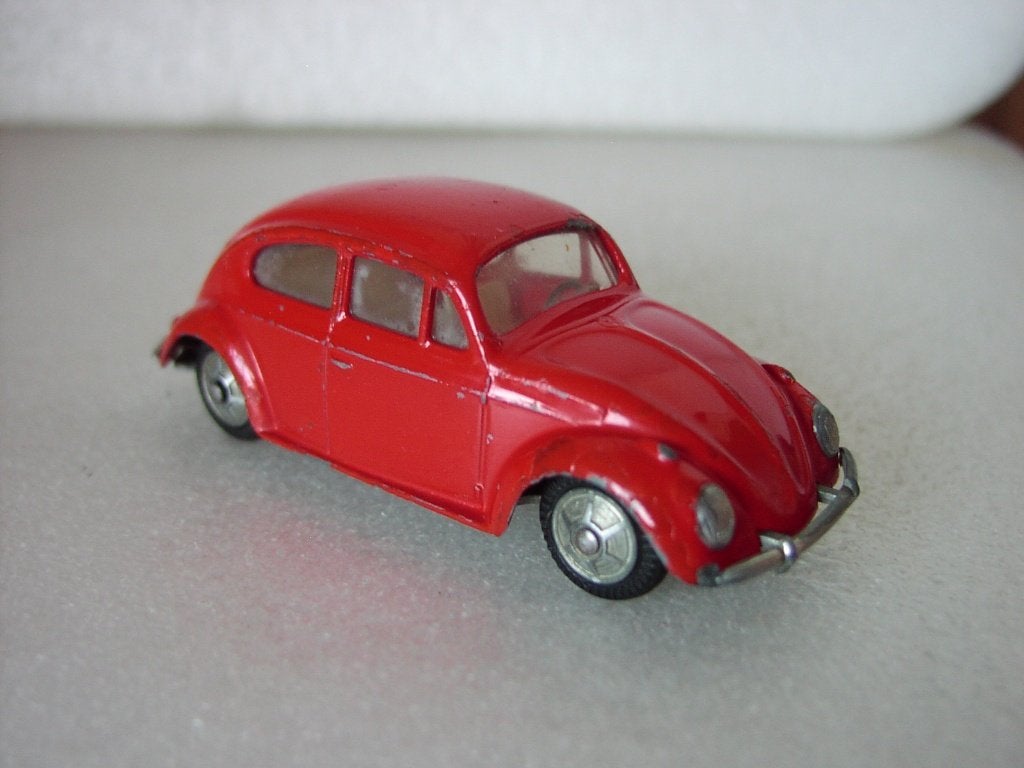 Tekno VW kever 1200 nr. 819 model 1960, Hobby en Vrije tijd, Modelauto's | 1:43, Verzenden, Gebruikt, Auto, Overige merken