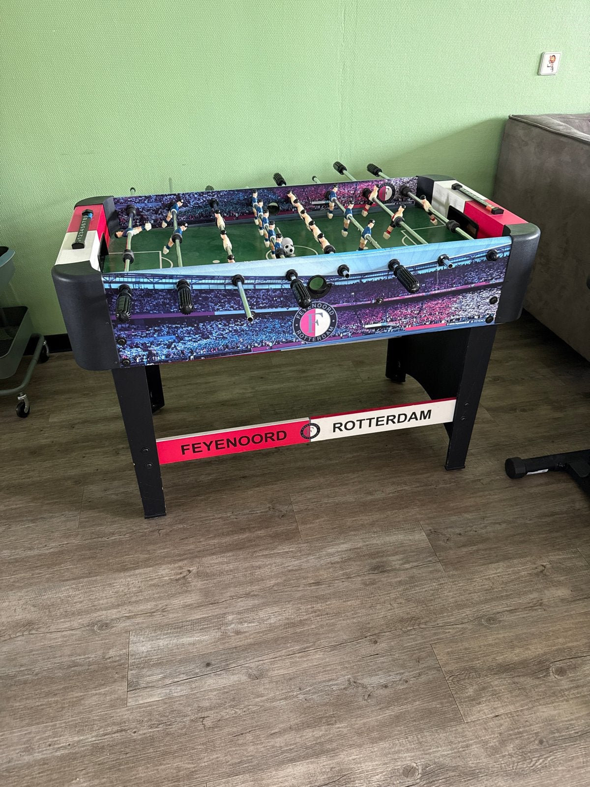 Feyenoord Voetbaltafel - Gebruikt maar in goede staat, Ophalen of Verzenden, Gebruikt