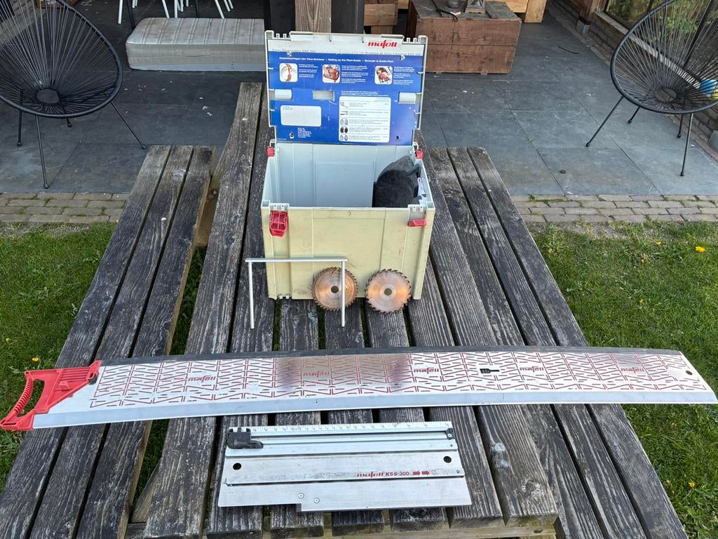 Mafell box en zaaglineaal / adpter, Ophalen, Zo goed als nieuw