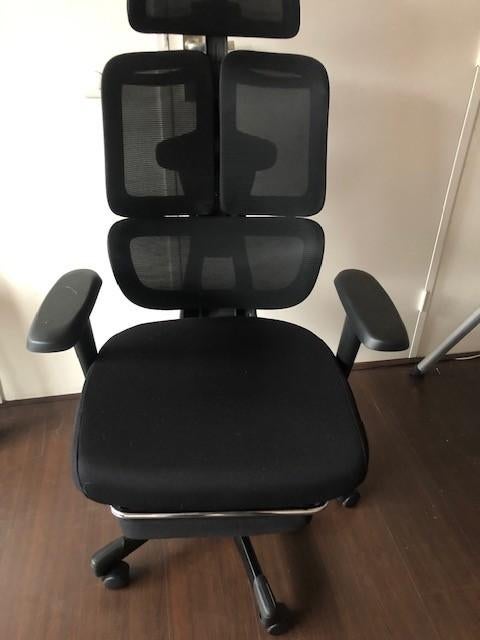 Ergonomische bureaustoel voor Volwassenen, Huis en Inrichting, Bureaustoelen, Ophalen, Gaming bureaustoel, Zwart, Nieuw