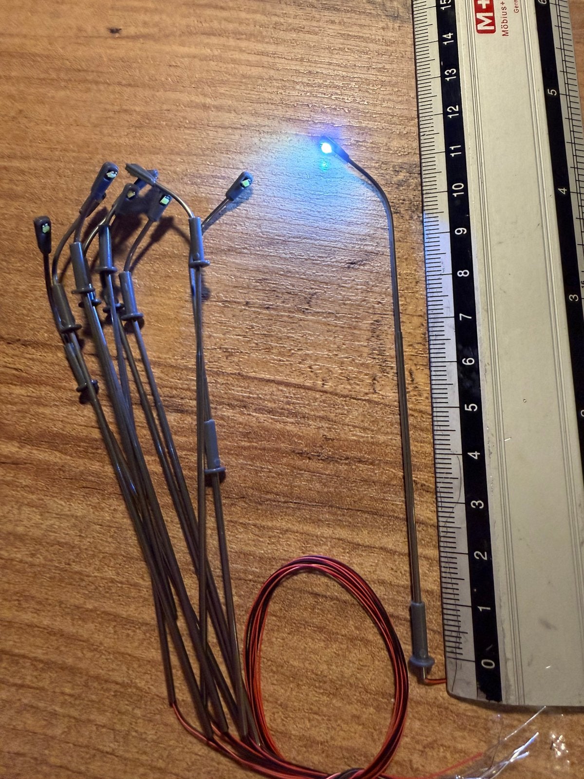 Lantaarnpalen | H0 schaal | 11cm, Overige merken, Gelijkstroom, Overige typen, Analoog