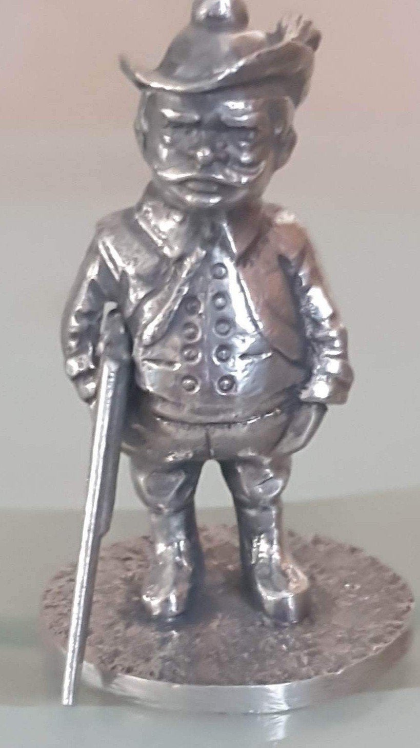 Tinnen Jager., Ophalen of Verzenden