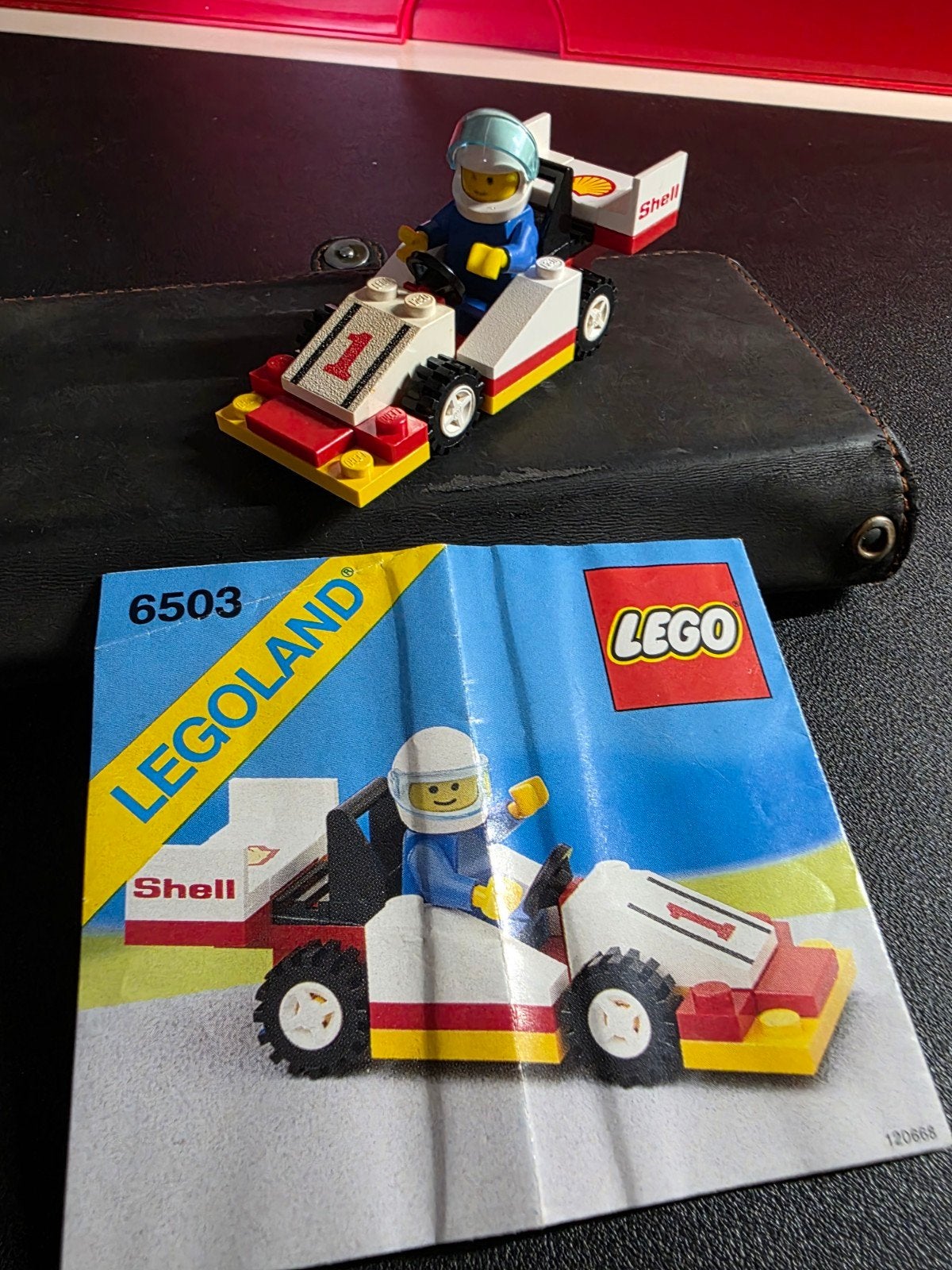 Lego Legoland 6503 Race Car compleet met instructies, Gebruikt, Lego, Compleet, Ophalen of Verzenden
