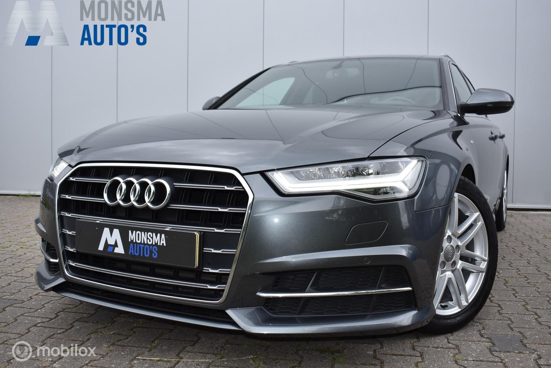 Audi A6 Avant 1.8 TFSI ultra S-Line Daytonagrijs Stoelverwar, Auto's, Audi, Leder en Stof, Origineel Nederlands, Automatische klimaatregeling