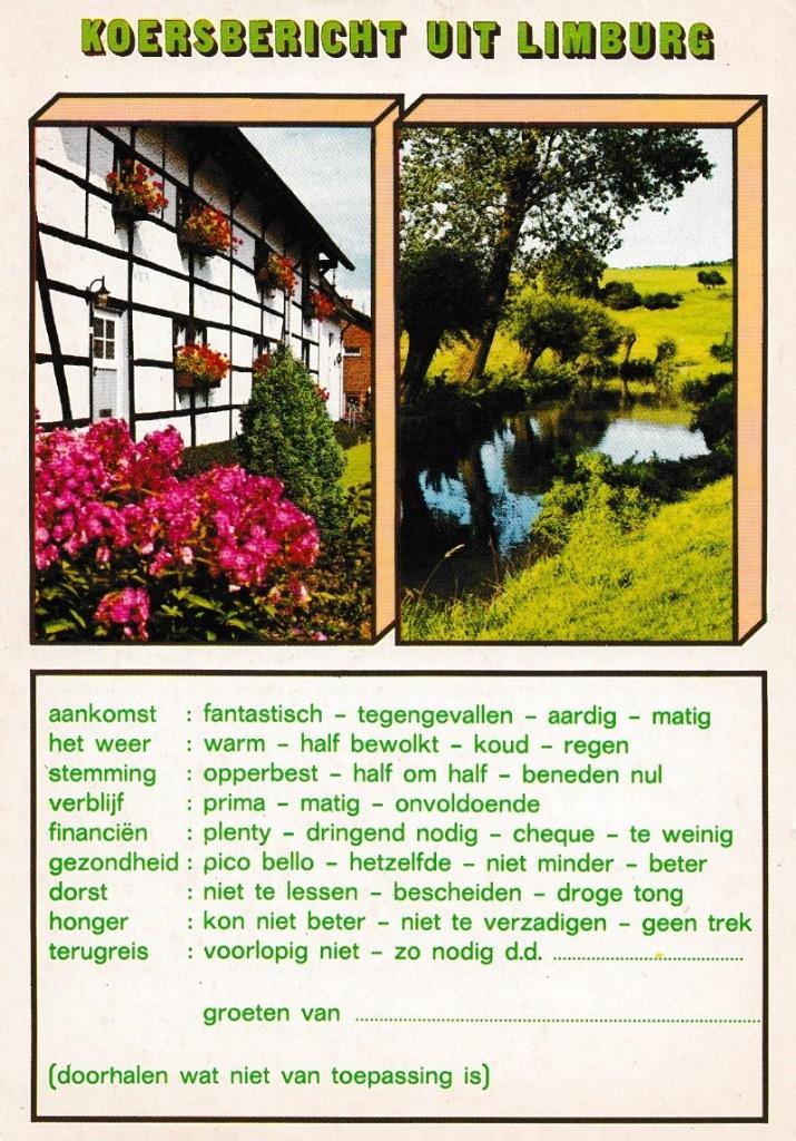 Limburg              60a, Ophalen of Verzenden, Voor 1920, Limburg