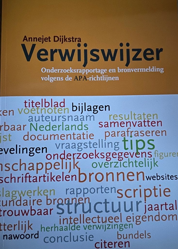 Verwijswijzer, Ophalen of Verzenden, Gelezen, Annejet Dijkstra