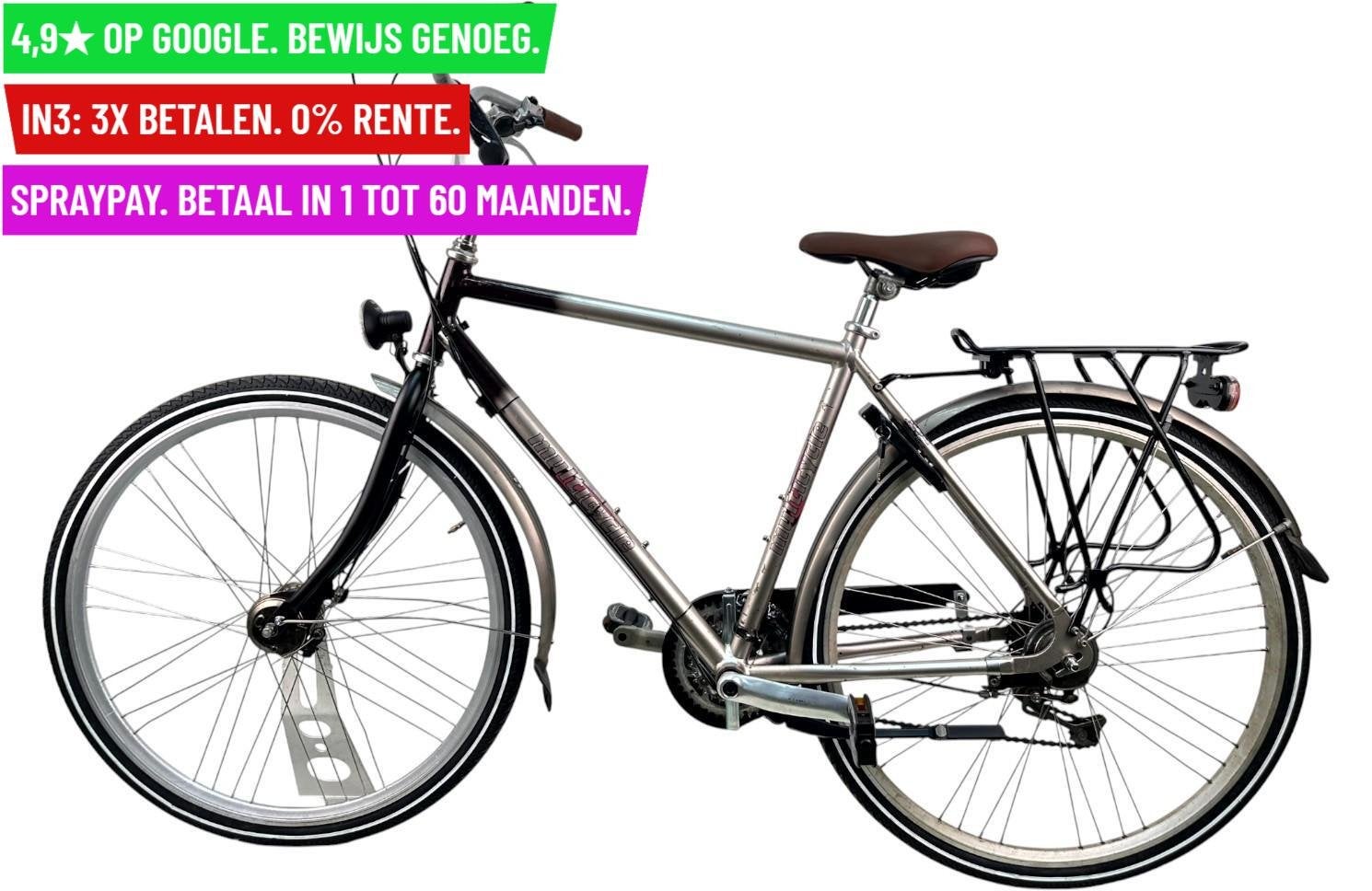 Herenfiets MULTICYCLE 28"/53cm/21ver - Garantie/Levering, Fietsen en Brommers, Fietsen | Heren | Herenfietsen, Overige merken
