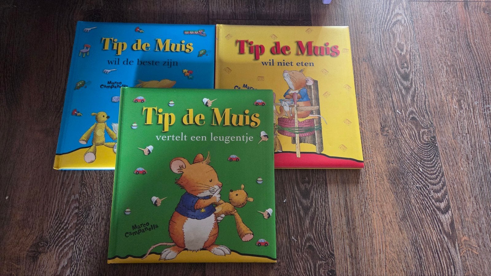 3 Tip de Muis boeken, Boeken, Ophalen of Verzenden, Gelezen, Marco Campanella