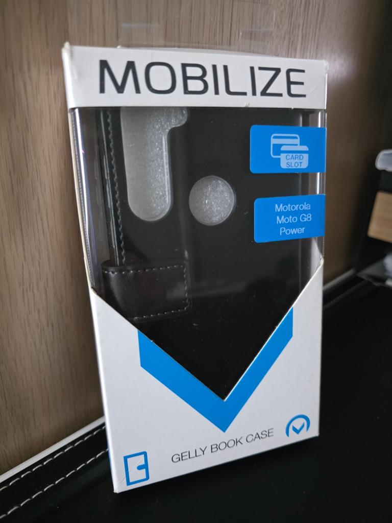 Telefoonhoesje Motorola G8 Power - Zwart (Nieuw), Telecommunicatie, Mobiele telefoons | Motorola, Ophalen of Verzenden, Nieuw