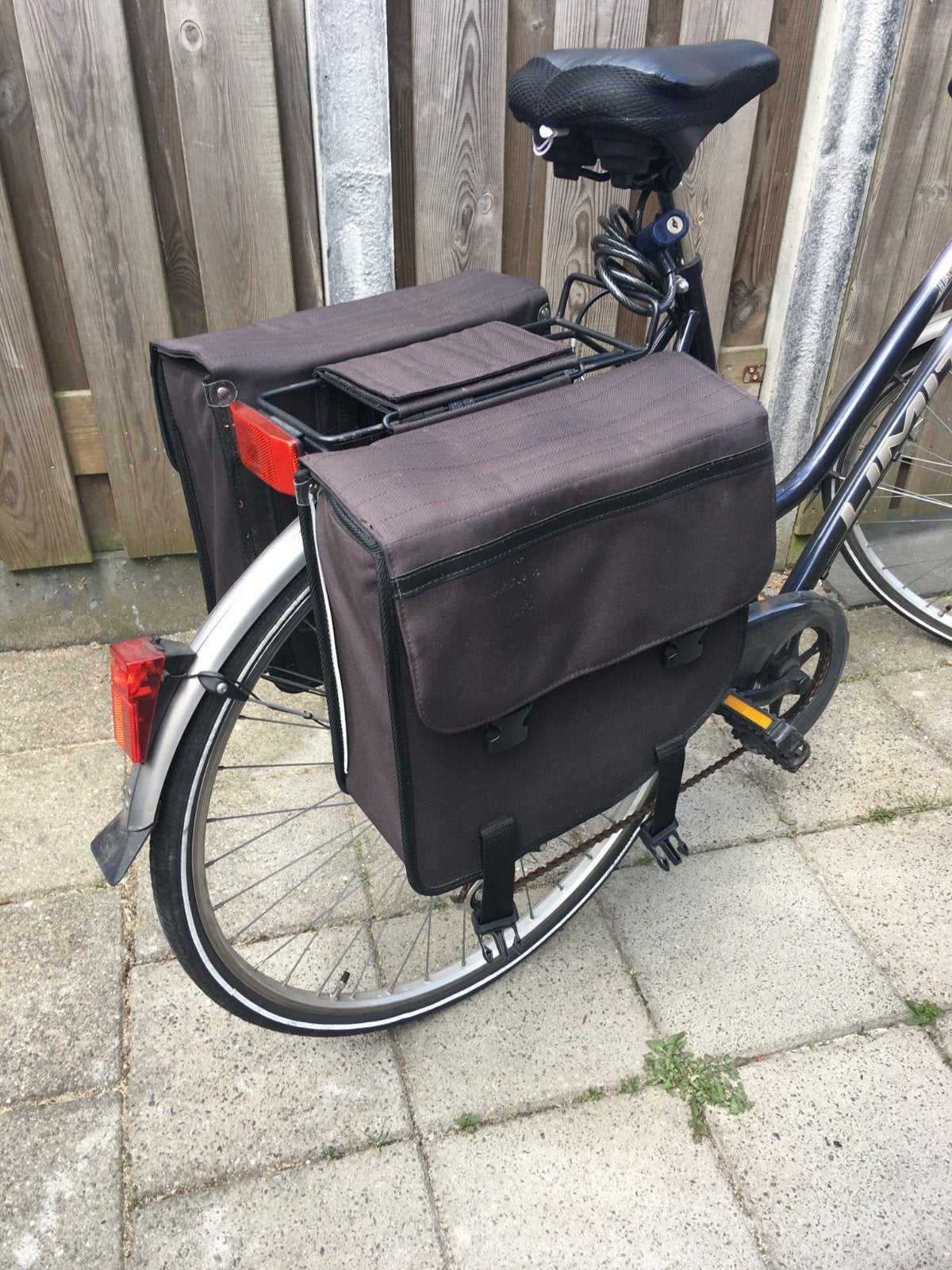 Fietstas (Fastrider), zwart, geschikt voor e-bike, Ophalen, Zo goed als nieuw