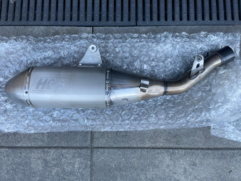HGS uitlaat Honda CRF 450 2021-heden - Zeer nette staat, Ophalen of Verzenden, Gebruikt