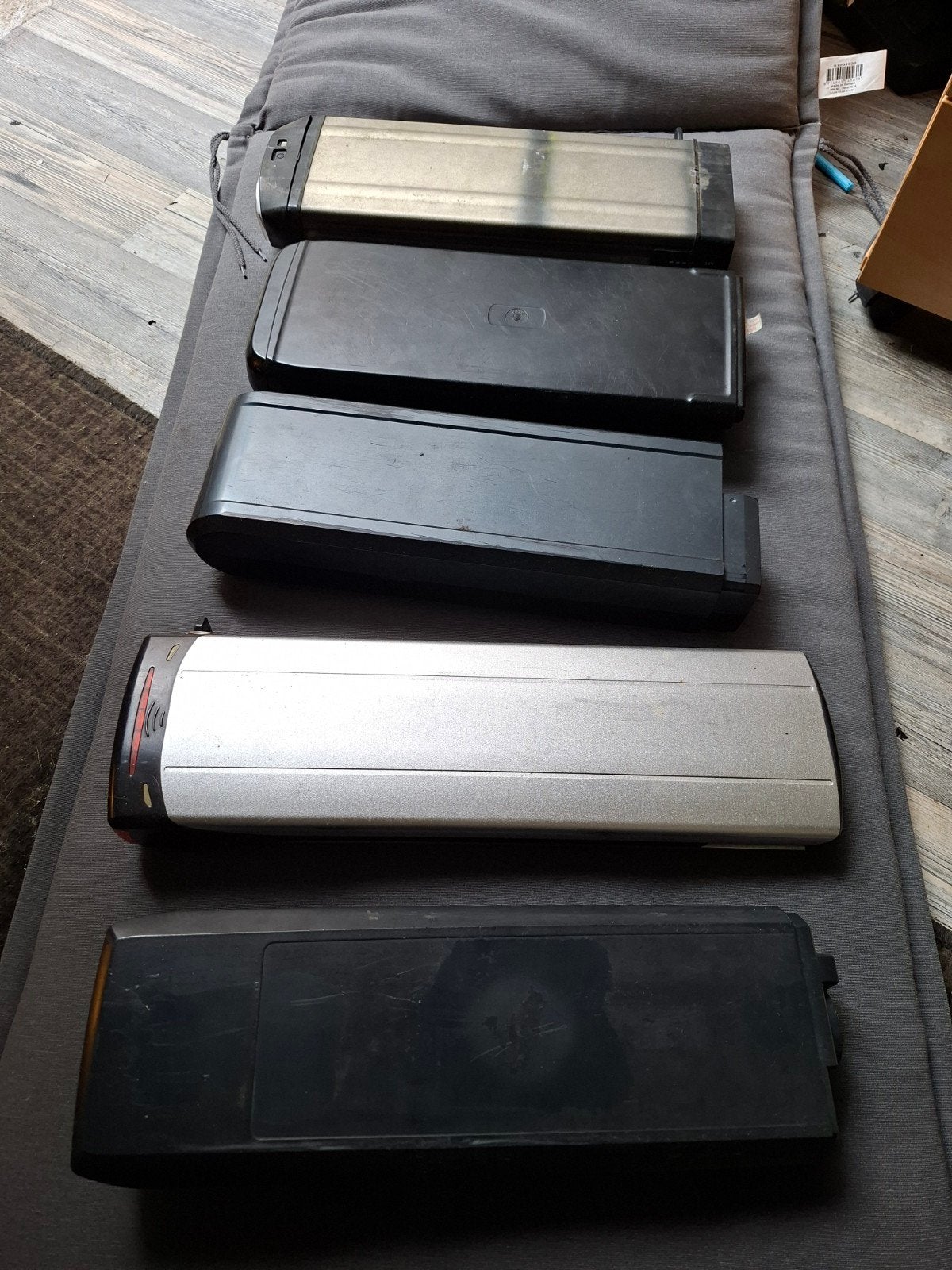 Fiets ac-cu's 5x. Reviseren of reparatie elektrische fietsen, Gebruikt