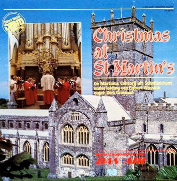 LP - De Martinus Cantorij o.l.v. Egbert Wassink ‎– Christmas, Cd's en Dvd's, Gebruikt, Ophalen of Verzenden, 12 inch, Beschermende buitenhoes