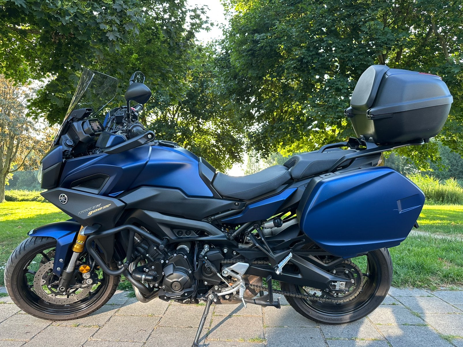 Yamaha Tracer 900 GT blauw/zwart onbeschadigd, Motoren, Motoren | Yamaha, Motorrijbewijs A, Gebruikt, Particulier, Meer dan 35 kW