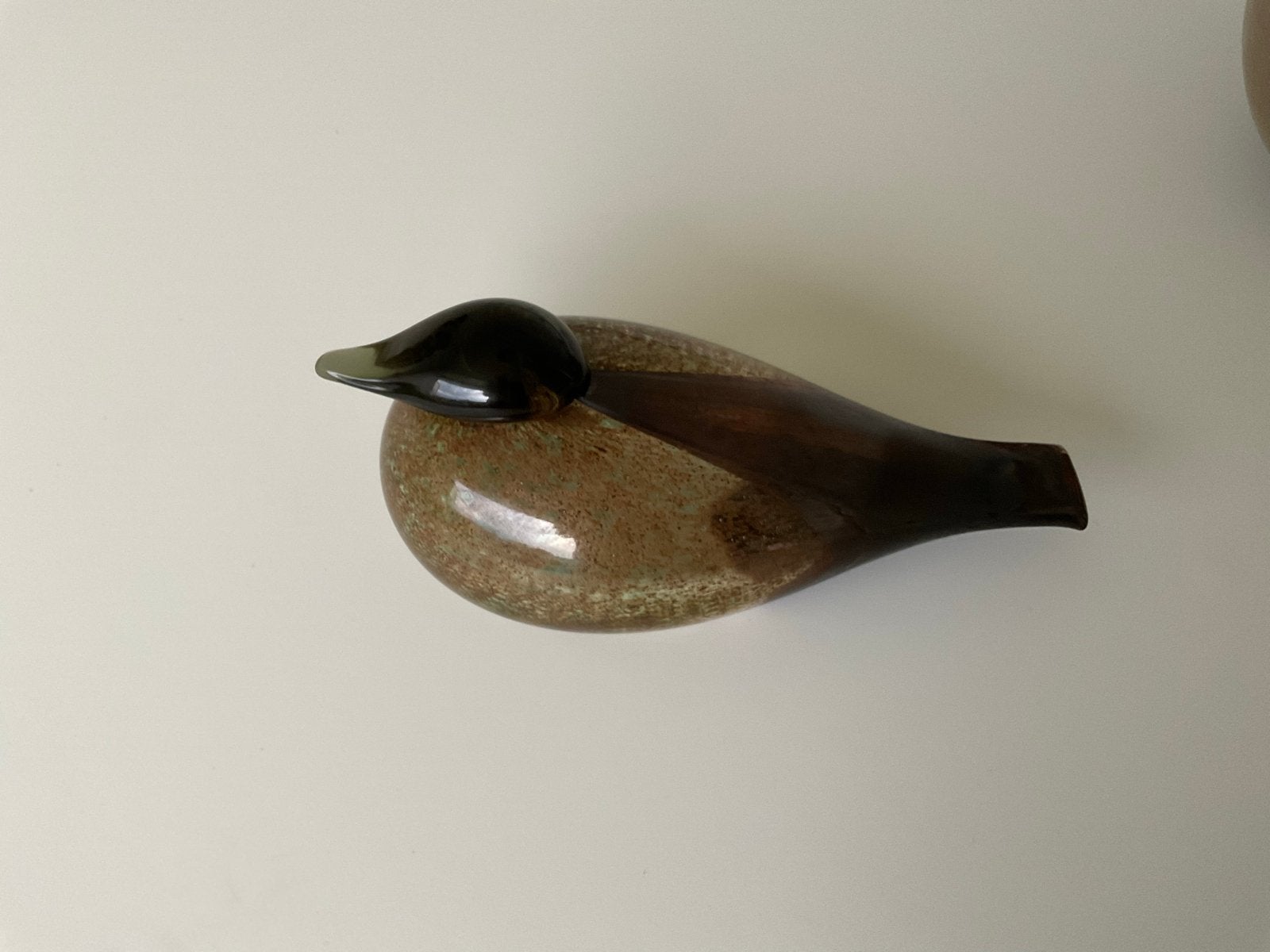 Iittala Oiva Toikka Nuutajärvi Finland Glazen eend gesign, Antiek en Kunst, Ophalen of Verzenden