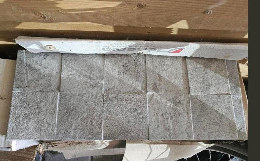 10 m² 50 euro Italiaanse tegels 16.5x41 cm, Nieuw, Minder dan 5 m², Wandtegels, Keramiek