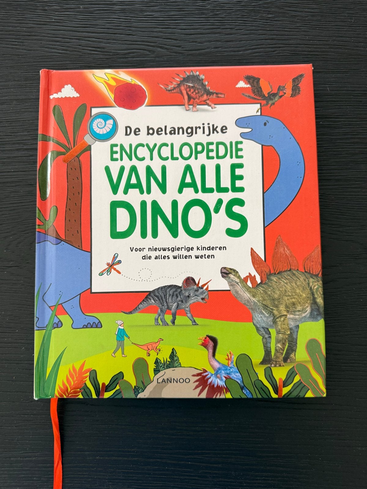 De Belangrijke Encyclopedie van Alle Dino's - Lannoo, Ophalen of Verzenden, Zo goed als nieuw, Dieren, Los deel