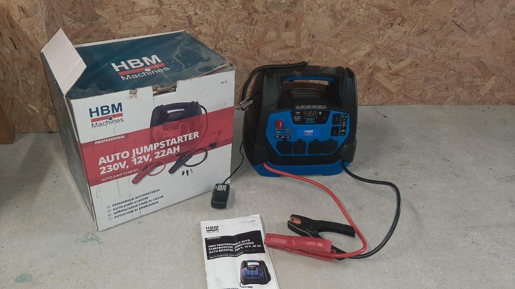 auto Jumpstarter HBM accu Booster, Ophalen