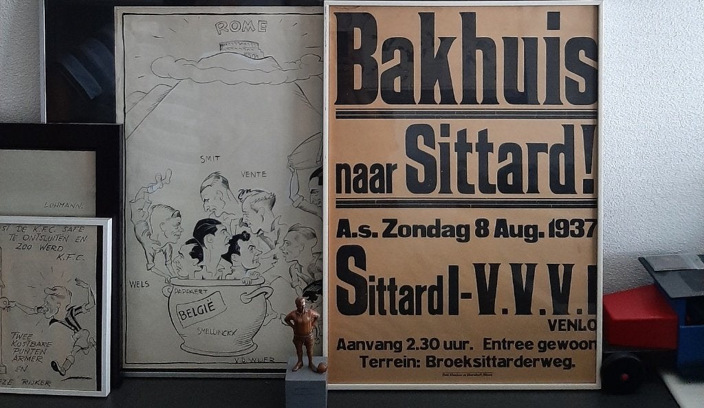 Uniek uit 1937! Origineel groot formaat Beb Bakhuys affiche, Ophalen, Gebruikt