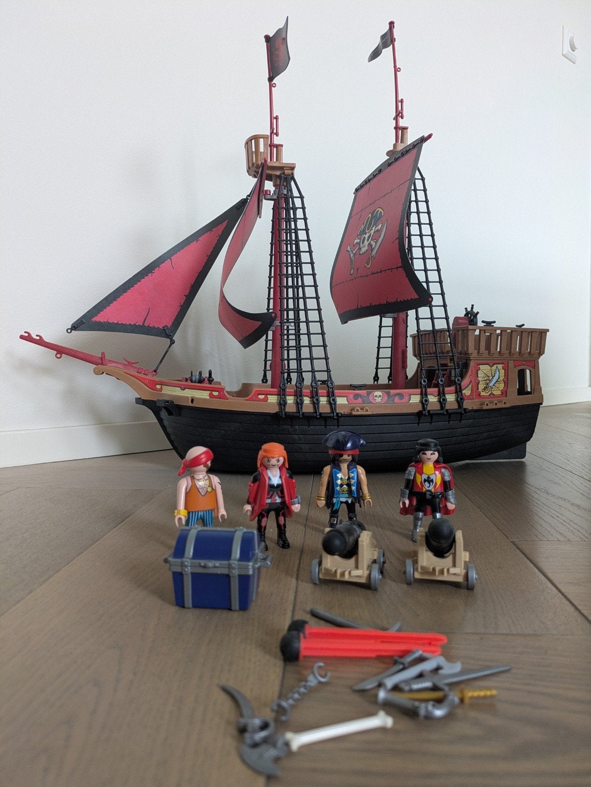 Playmobil Piratenschip 70411, Ophalen of Verzenden, Gebruikt