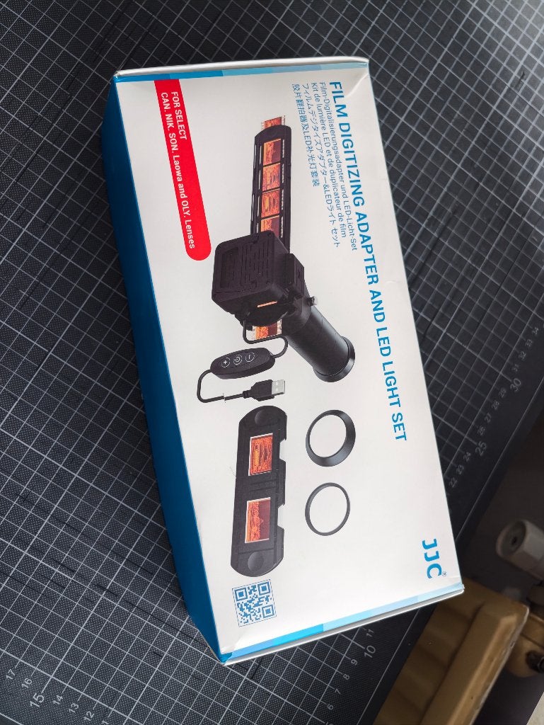 JJC Film Digitaliseringsadapter en LED Licht Set, Ophalen of Verzenden, Zo goed als nieuw, Polaroid, Overige Merken