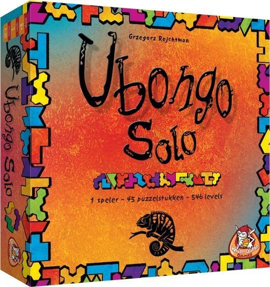 Ubongo Solo (NL), Een of twee spelers, Ophalen of Verzenden, Nieuw, White Goblin Games