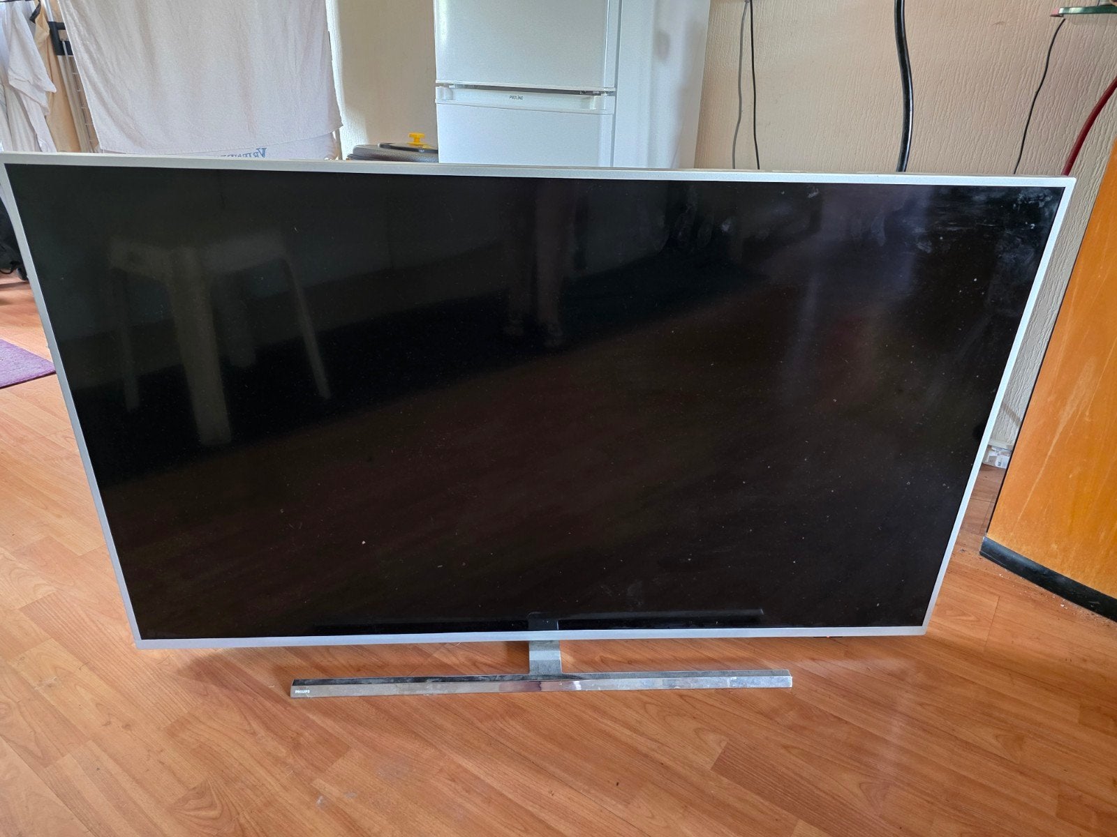 Philips Android TV met gebroken scherm 55"inch, Audio, Tv en Foto, Televisies, Ophalen, Philips, LED, 50 Hz