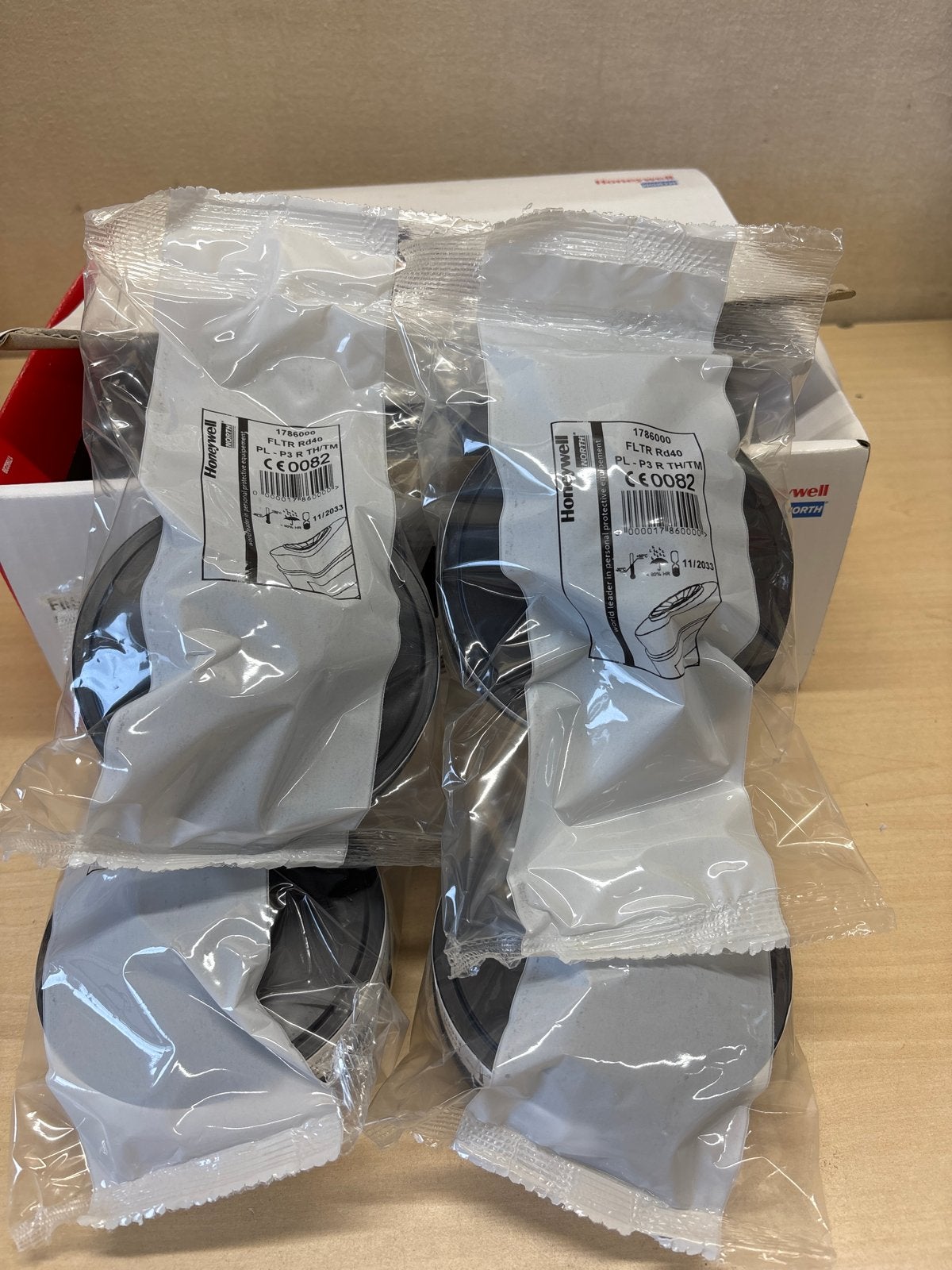 Honeywell North P3 R stofmaskerfilters (2 paar), Ophalen of Verzenden, Nieuw, Stofmaskers