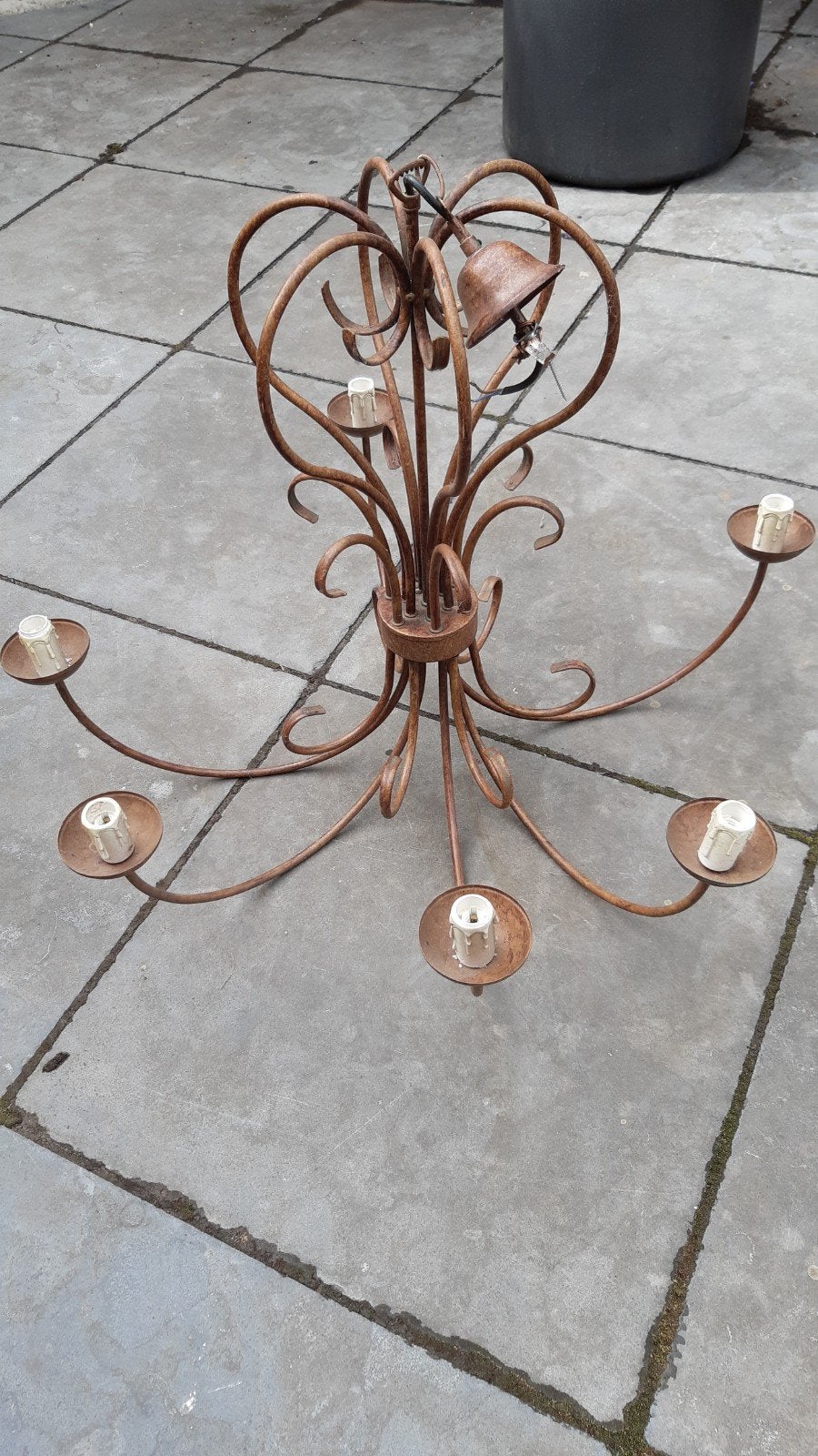 Hanglamp, Ophalen
