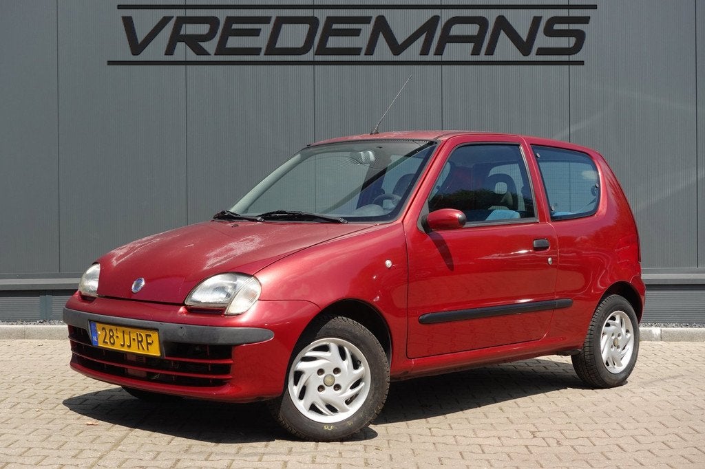 Fiat Seicento 1.1 SX, Auto's, Fiat, Bedrijf, Te koop, Seicento, Centrale vergrendeling, Elektrische ramen, Metallic lak, Startonderbreker