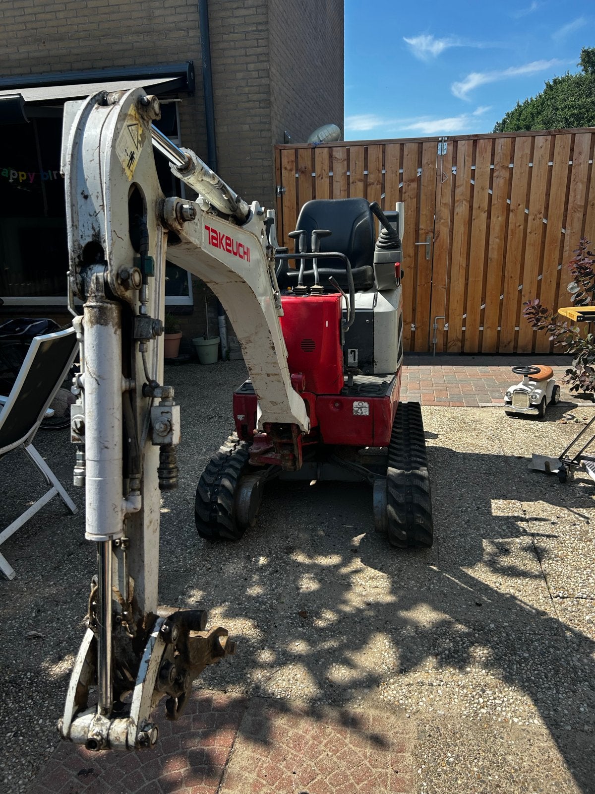 Takeuchi TB210R Minigraver - Bj 2021, 1300 uur, Ophalen, Graafmachine