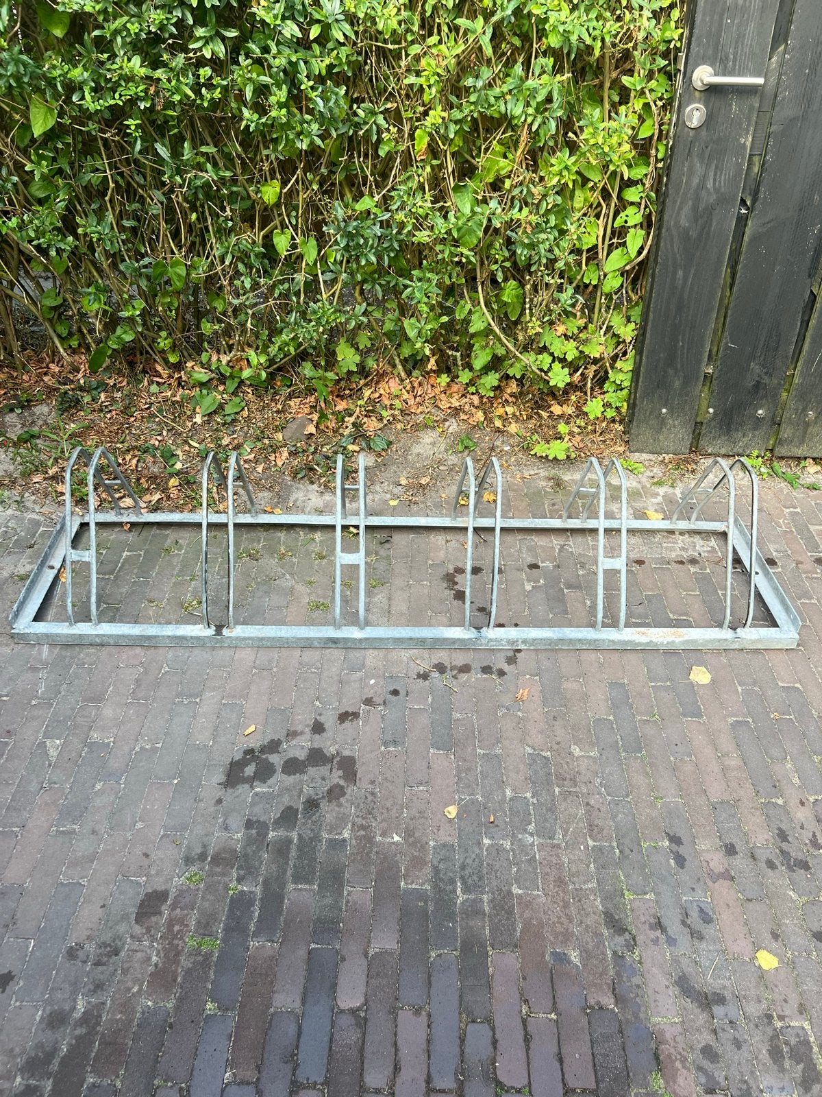 Gegalvaniseerd fietsenrek voor 6 fietsen, Ophalen, Gebruikt