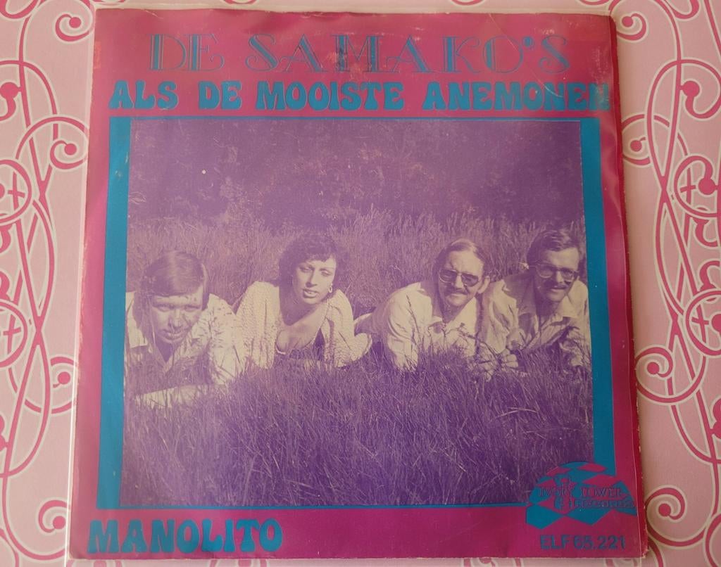 De Samako's - De mooiste anemonen - Manolito, Ophalen, Zo goed als nieuw, Overige formaten, Levenslied of Smartlap