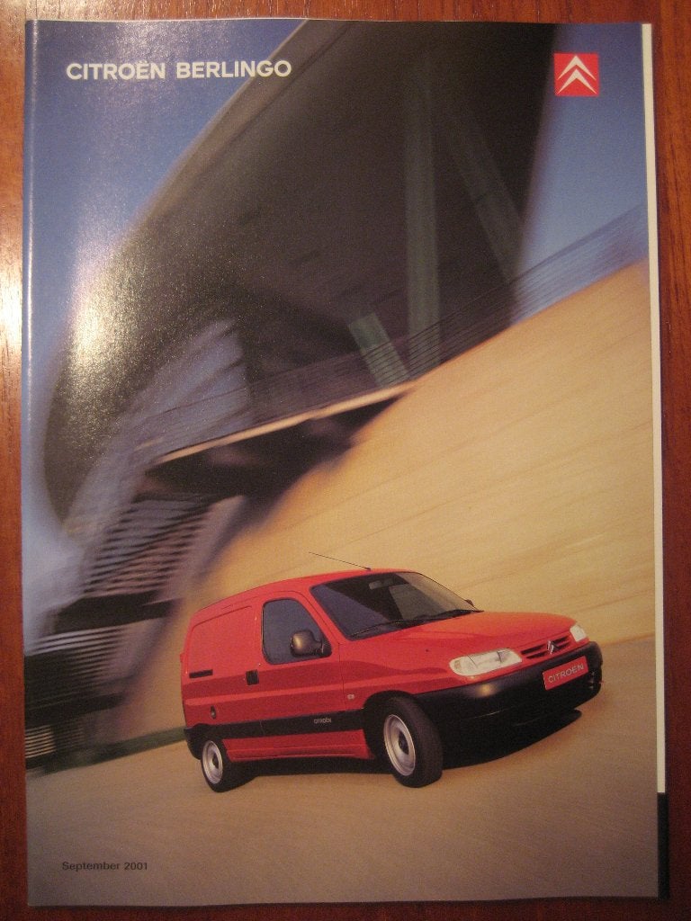 Citroën Berlingo Kastenwagen / bestelwagen (sept. 2001), Ophalen of Verzenden, Nieuw, Citroën