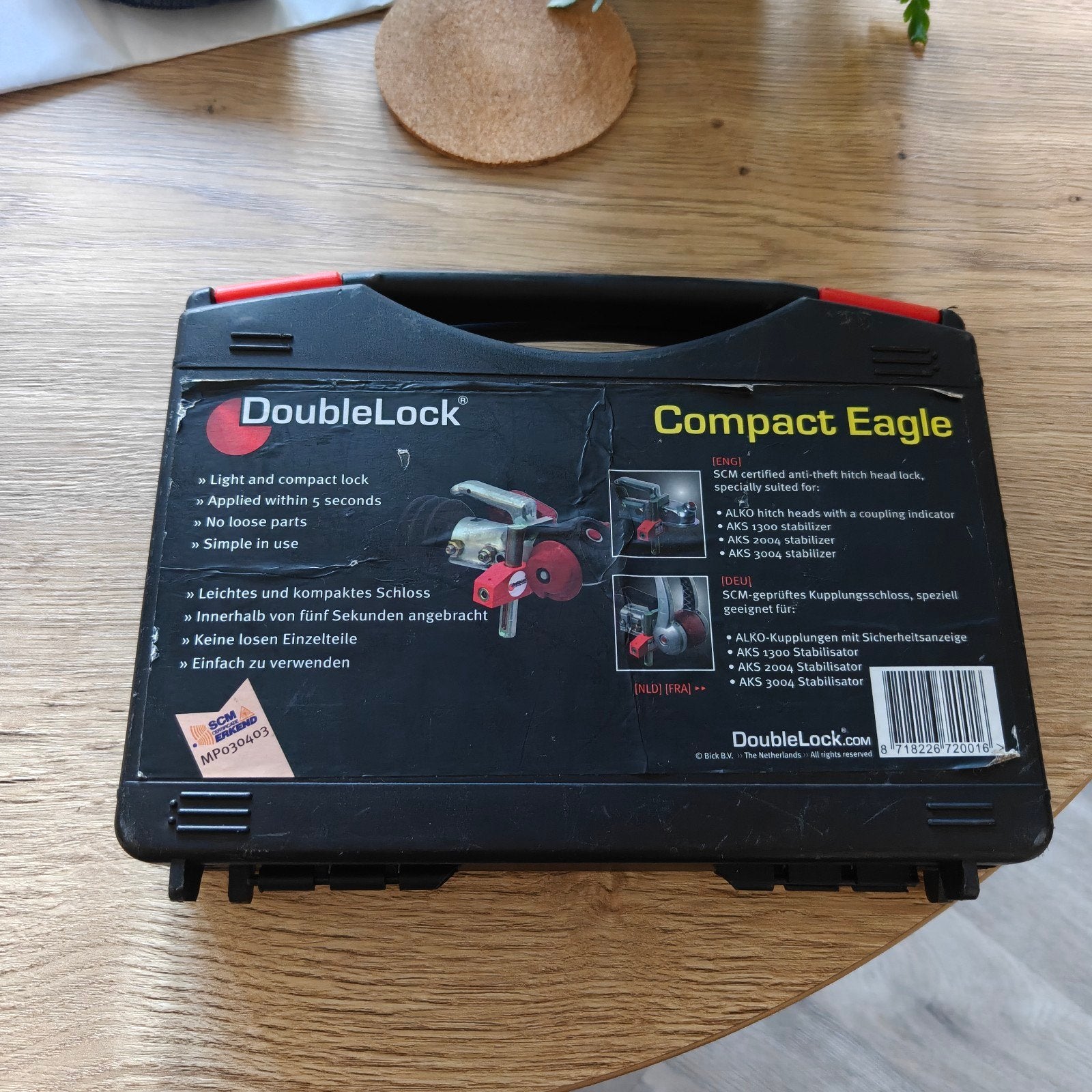 DoubleLock Compact Eagle disselslot, Ophalen, Zo goed als nieuw