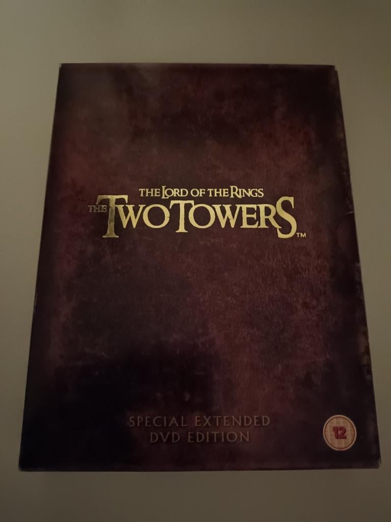 Dvd box Lord of the Rings Two Towers, Vanaf 12 jaar, Ophalen of Verzenden, Zo goed als nieuw