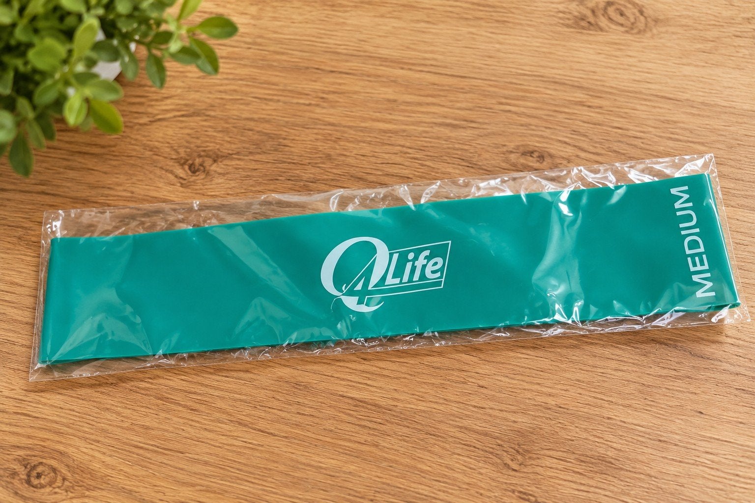 Q-Life Weerstandsband Medium - Fitness Elastiek, Ophalen of Verzenden, Nieuw, Bodylotion, Crème of Olie