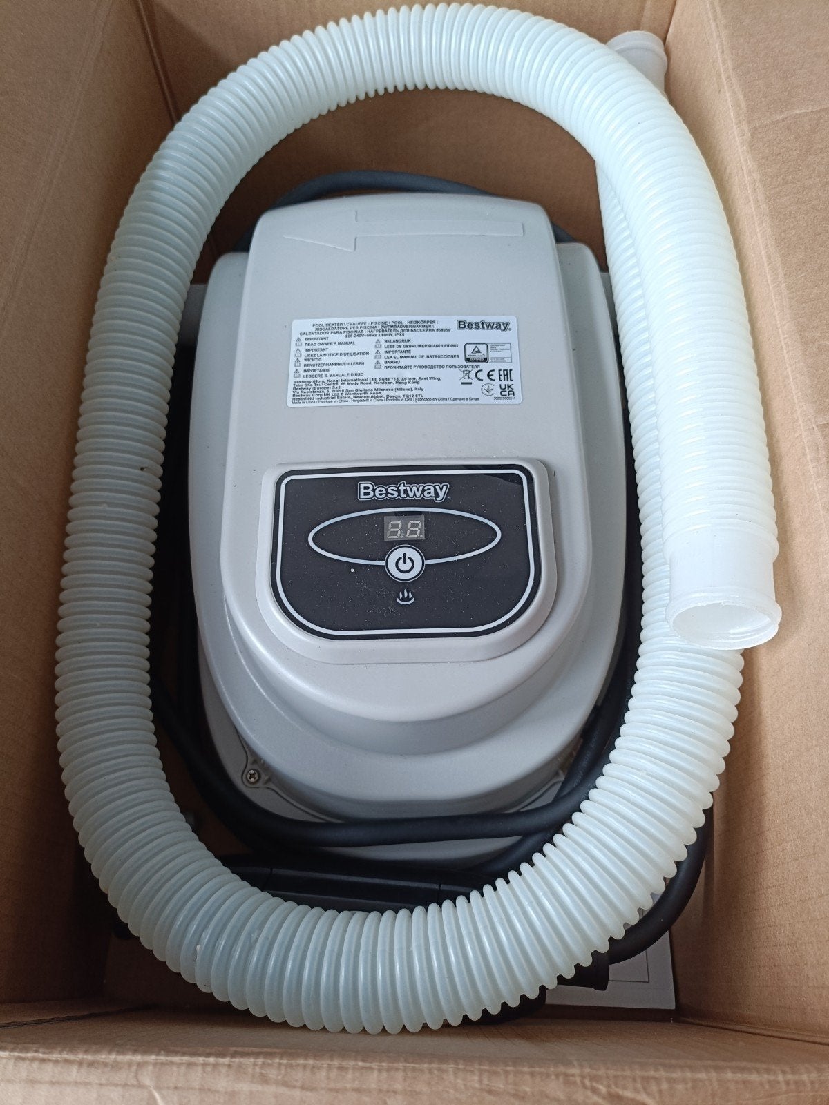 Bestway Zwembadverwarming - Pool Heater, Tuin en Terras, Zwembad-toebehoren, Ophalen, Zo goed als nieuw, Verwarming