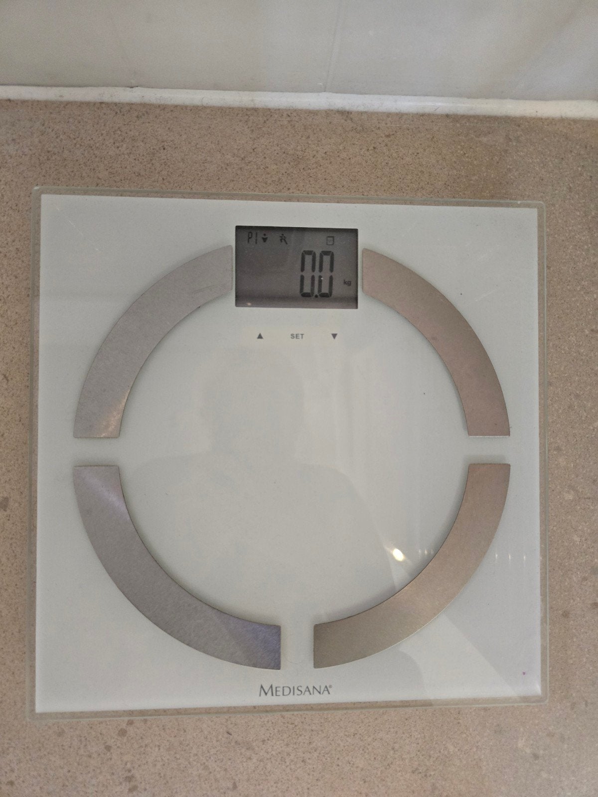 Medisana BS444 Smart Personenweegschaal Bluetooth VitaDock+, 1 tot 500 gram, 100 kg of meer, Ophalen of Verzenden, Personenweegschaal