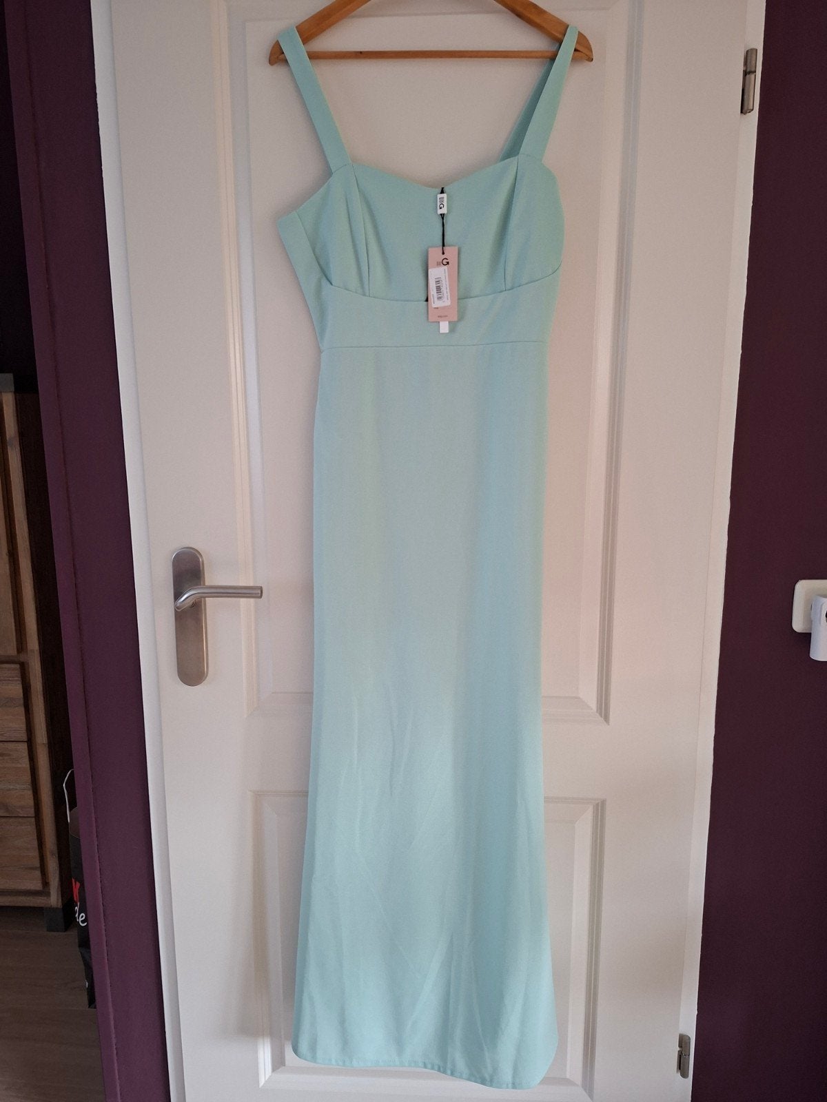 Wal G London Maxi Jurk Mintgroen Maat XL/16 Nieuw, Ophalen of Verzenden