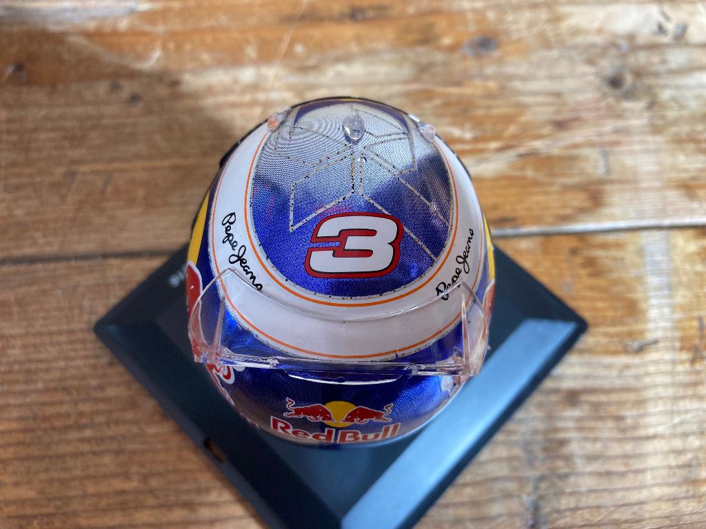 ✅ Daniël Ricciardo 2016 helm 1:5 Spark Red Bull Racing RB12, Verzamelen, Ophalen of Verzenden, Nieuw, Formule 1