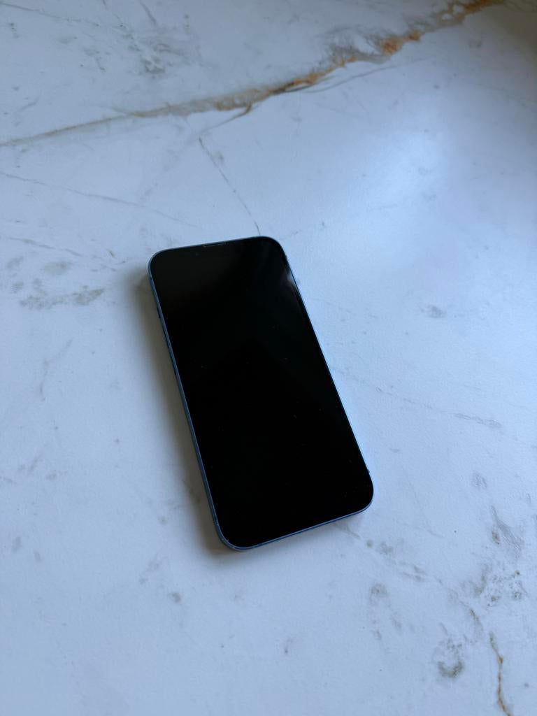 Goedwerkende iPhone 13 Blauw, Telecommunicatie, Mobiele telefoons | Apple iPhone, Blauw, IPhone 13, Ophalen of Verzenden, 128 GB