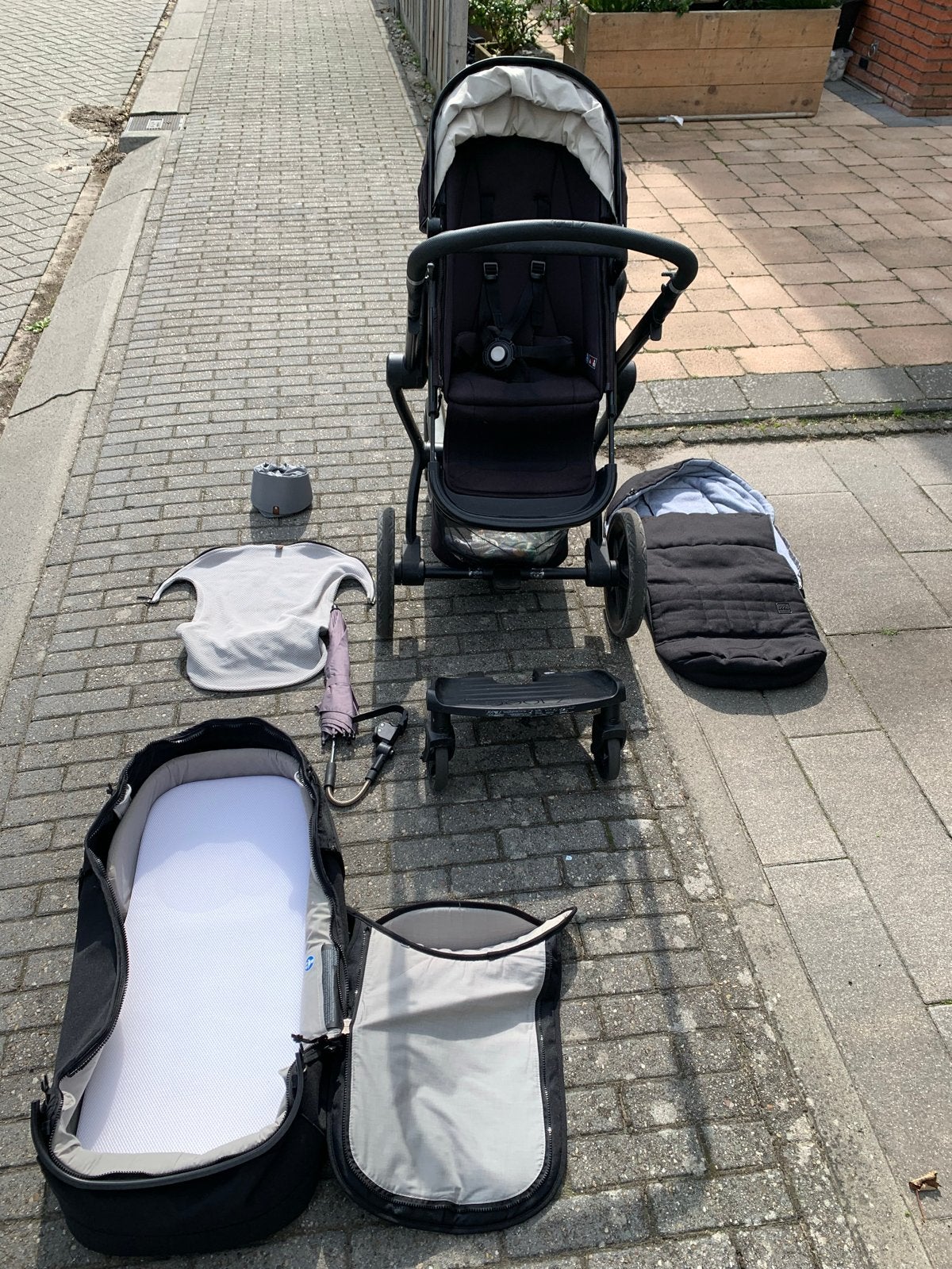 Joolz kinderwagen met Cybex autostoel en veel accessoires, Gebruikt, Combiwagen, Met autostoeltje, Ophalen