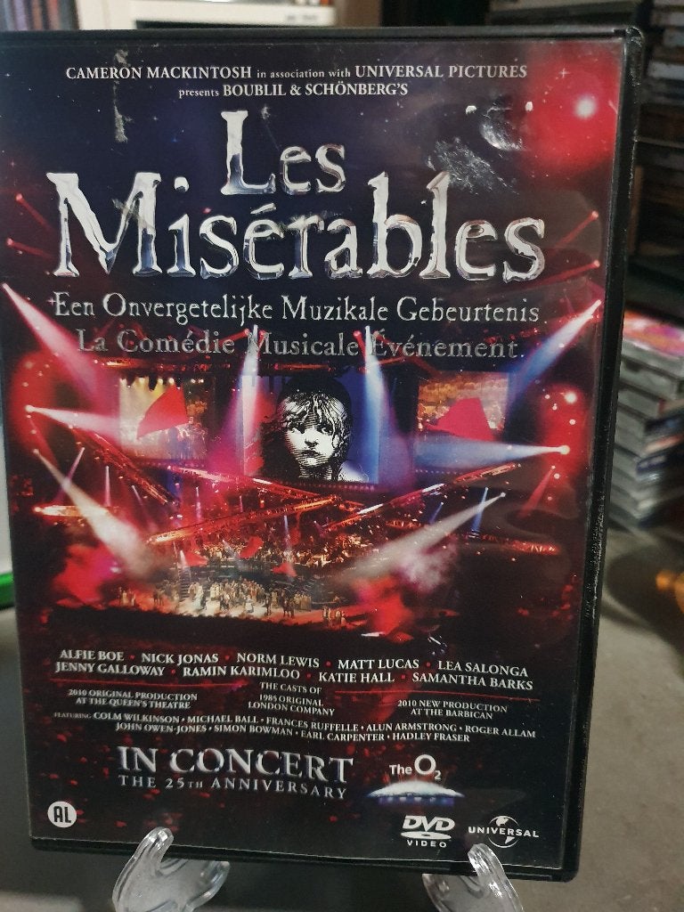 Les miserables - In concert (25th anniversary) - DVD, Alle leeftijden, Ophalen of Verzenden, Zo goed als nieuw