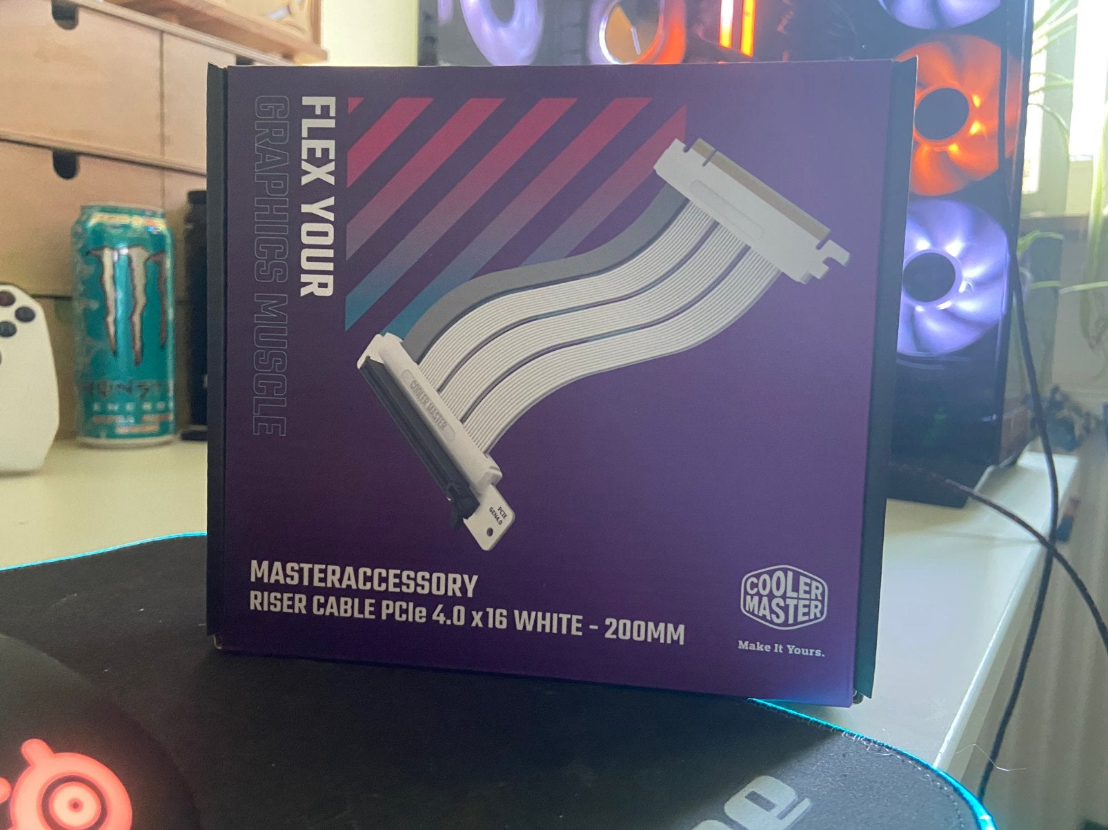 Cooler Master MasterAccessory Riser Cable PCIe 4.0 x16, Ophalen of Verzenden, Nieuw