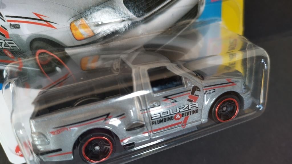 Ford f150 Lightning 1999 1:64 3inch Hotwheels Pol, 1186 MJ 1 NL, Auto, Verzenden, Nieuw
