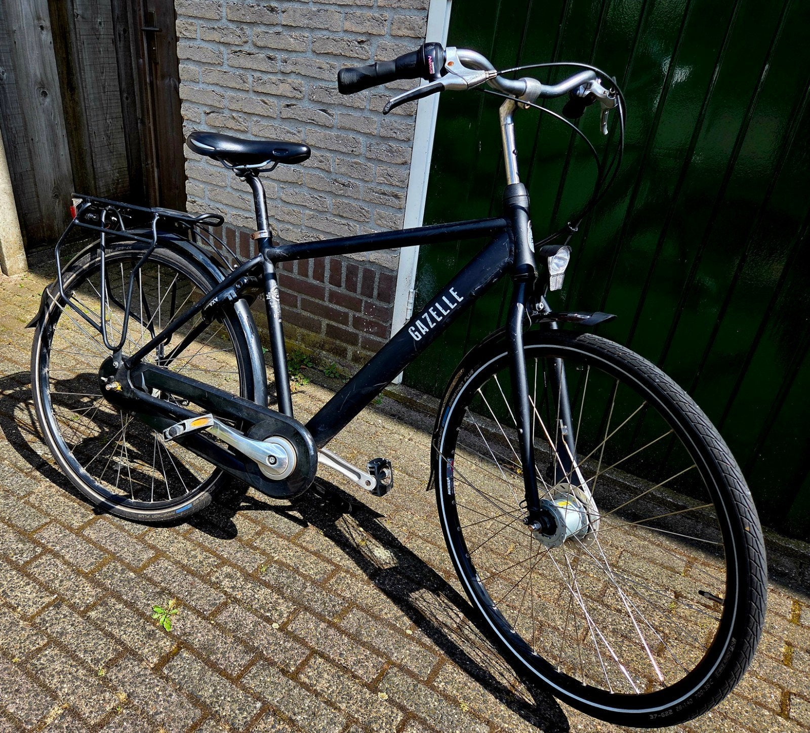 Nette Gazelle Esprit jongensfiets 28 inch voor school, Ophalen, Gebruikt, Versnellingen, 49 tot 53 cm