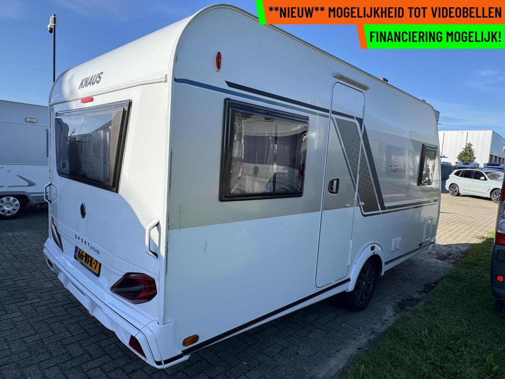 Knaus E-POWER SPORT 460 FU, FRANSBED, RONDZIT, MOVER, FIETSE, Rondzit, Bedrijf, 6 tot 7 meter, Knaus